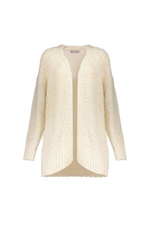 Geisha Geisha vest lurex 44511-10 Vest 10 off-white/gold
