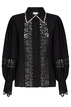 Aaiko Aaiko loewy vis 492 Blouse 900 black