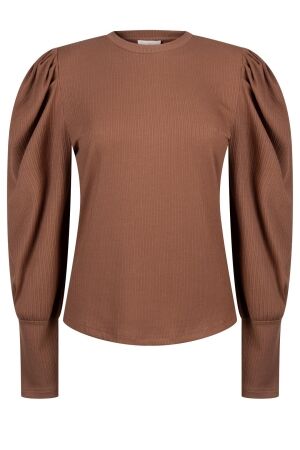 Aaiko Aaiko imara co 294 T-shirt Lange mouw 171230 bronzante