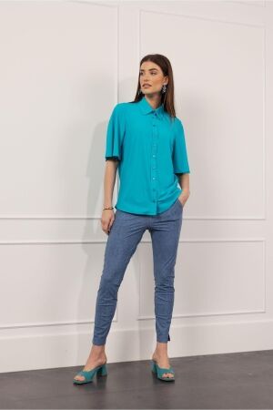 Studio Anneloes Studio Anneloes bobby butterfly blouse 11007 Blouse 7302 turquoise
