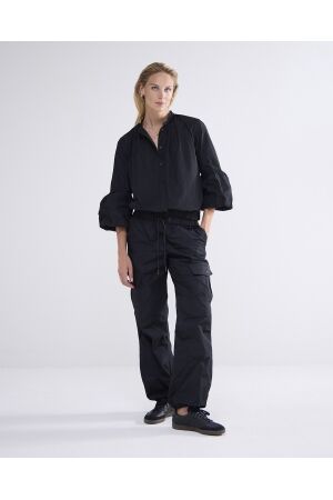SUMMUM SUMMUM trousers taft 4s2685-12075 Broek 990 black