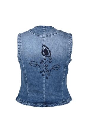 DNMPure DNMPure grace gilet dfa24.14001 Gilets midblu/navy