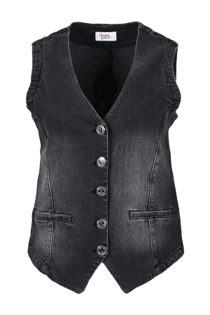 DNMPure DNMPure grace gilet dfa24.14001 Gilets used black