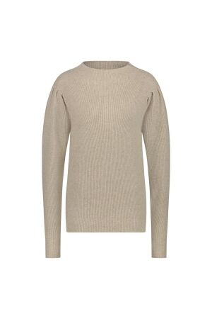 Nukus Nukus lana pullover lurex fw240617 Trui 9 sand
