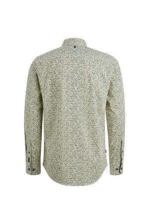 PME Legend PME Legend psi2409221 long sleeve shirt print on poplin Overhemd 7011 - birch