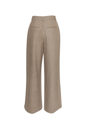 MSCH Copenhagen MSCH Copenhagen mschjennabella hw pants 18741 Broek walnut melange