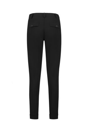 Helena Hart Helena Hart 7519 broek ziggy transfer Broek zwart