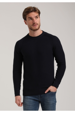 Gabbiano Gabbiano 615267 trui knitted Trui 301 navy