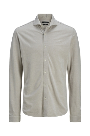 J&J Premium J&J Premium jprblalance pique l/s shirt smu 12269800 Overhemd tidal foam slim fit