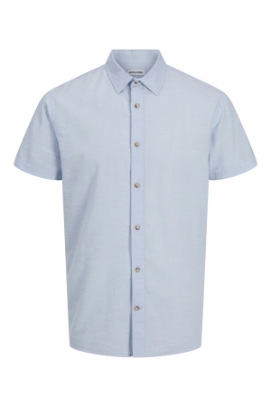 Jack & Jones Jack & Jones jjesummer shirt ss sn 12269329 Overhemd chambray blue