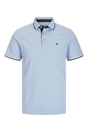 Jack & Jones Jack & Jones jjepaulos polo ss noos 12136668 Poloshirts chambray blue play