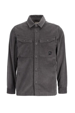 Chasin Chasin stryke cord Overshirt e82 - m.grey