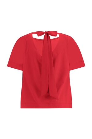 Studio Anneloes Studio Anneloes minnen bow top 11305 T-shirt Korte mouw 3700 red
