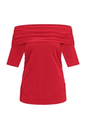 Studio Anneloes Studio Anneloes aline top 11310 T-shirt Korte mouw 3700 red
