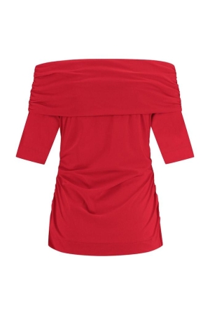 Studio Anneloes Studio Anneloes aline top 11310 T-shirt Korte mouw 3700 red