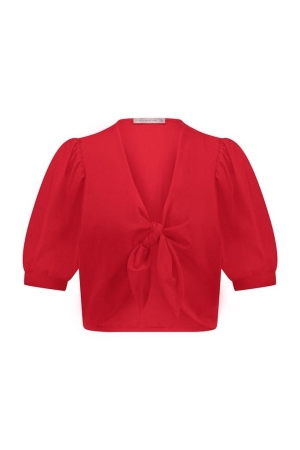 Studio Anneloes Studio Anneloes evey bolero top 11365 Vest 3700 red
