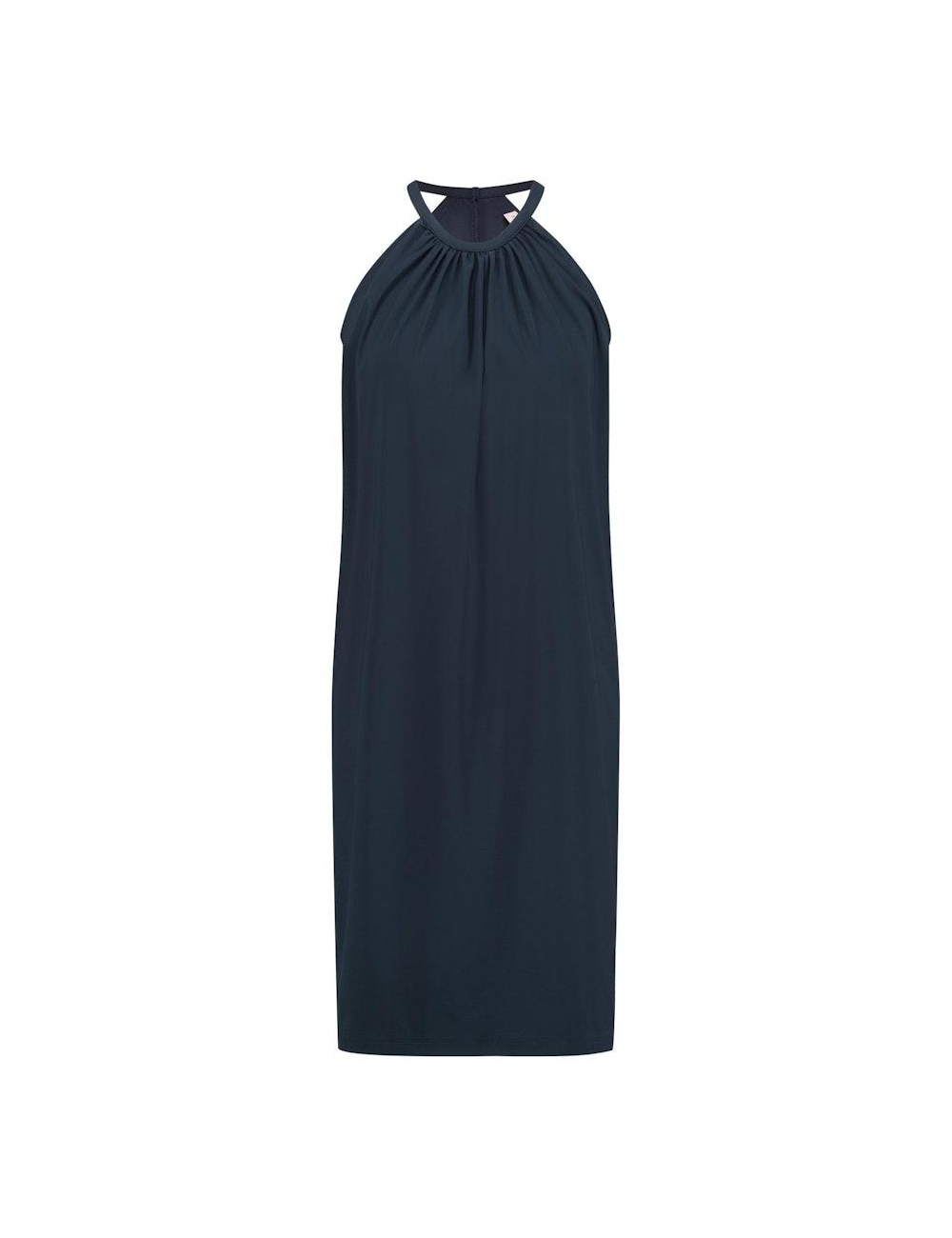 Donkerblauwe zomerjurk outlet
