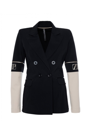 ZIP73 ZIP73 blazer zip zwart/champ. w24/308/01/001 Blazers 001 zwart