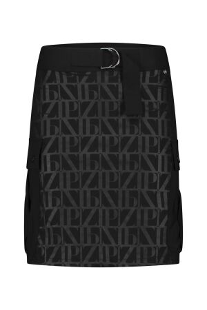 ZIP73 ZIP73 rokje cargo zwart/aop w24/614/03/008 008 zwart/aop