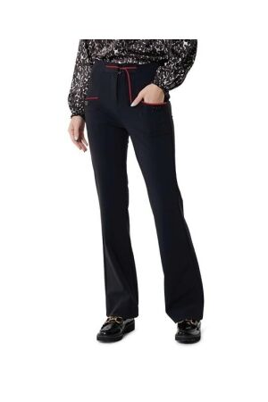 ZIP73 ZIP73 flair buckle zwart/lipstick red 624/07/019 Flared 019 zwart/lipstick red