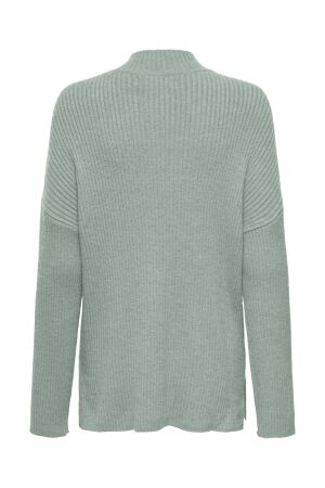 Only Only onlkatia life ls loose highneck cc knt 15324664 Trui aqua gray melange