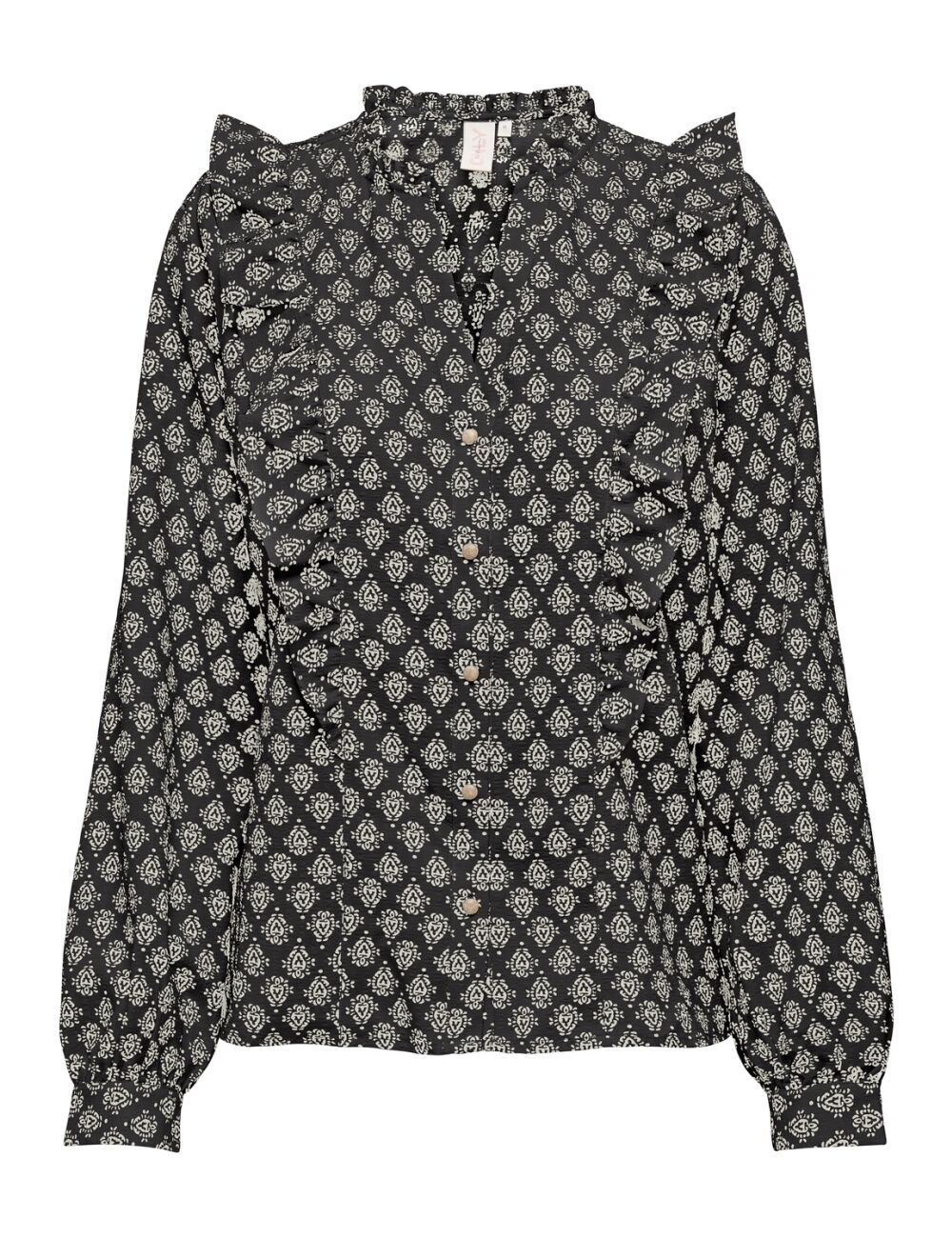 Only basic shirt lange mouw best sale