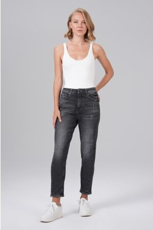 Miracle of Denim  Miracle of Denim iara boyfriend au24-2125 Loose fit 4116 cosmic black