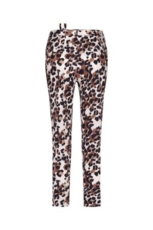 Studio Anneloes Studio Anneloes may leopard trousers 11595 Broek 1488 kit/chocolate