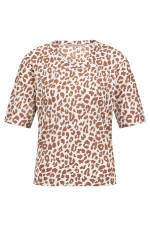 Studio Anneloes Studio Anneloes jamie skin tee 11597 T-shirt Korte mouw 1488 kit/chocolate