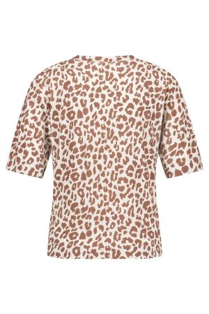 Studio Anneloes Studio Anneloes jamie skin tee 11597 T-shirt Korte mouw 1488 kit/chocolate