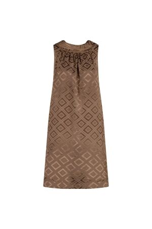 Studio Anneloes Studio Anneloes omy 2way dress 11525 Zomerjurkjes 8800 chocolate