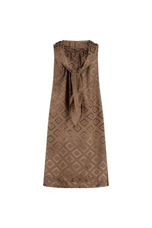 Studio Anneloes Studio Anneloes omy 2way dress 11525 Zomerjurkjes 8800 chocolate