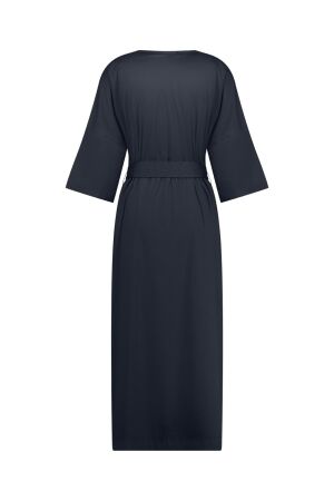 Studio Anneloes Studio Anneloes kim poplin dress 11526 Lange Jurken 6900 dark blue