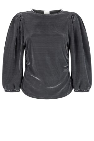 Aaiko Aaiko gyan pes 123 T-shirt Lange mouw 9 silver