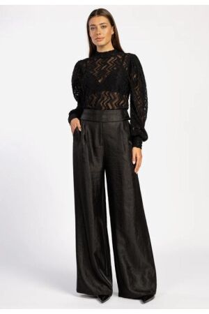 Aaiko Aaiko rocia twill shine vis 545 Broek 900 black