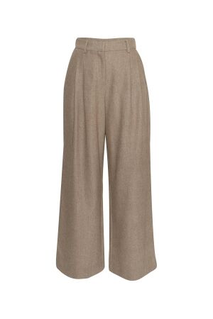 MSCH Copenhagen MSCH Copenhagen mschjennabella hw pants 18741 Broek walnut melange