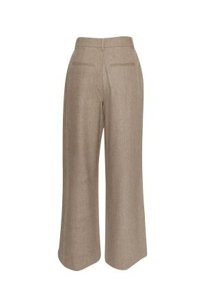 MSCH Copenhagen MSCH Copenhagen mschjennabella hw pants 18741 Broek walnut melange