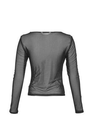 MSCH Copenhagen MSCH Copenhagen mschamadine illenora top 18760 T-shirt Lange mouw black