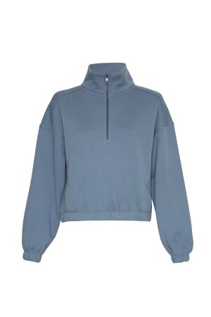 MSCH Copenhagen MSCH Copenhagen mschethella zip sweatshirt 18780 Trui bluefin