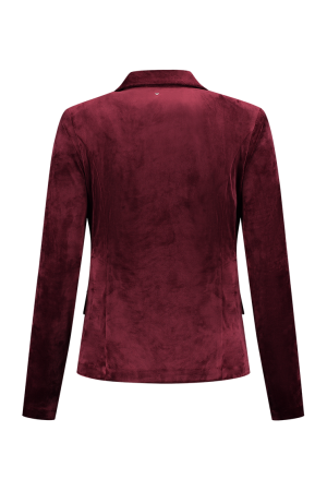 Helena Hart Helena Hart 7446uni blazer velour corto un Blazers wine
