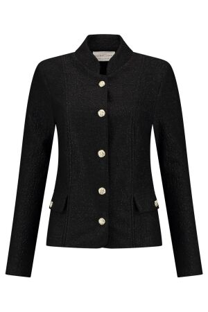 Helena Hart Helena Hart 7537 blazer gigi lux Blazers zwart