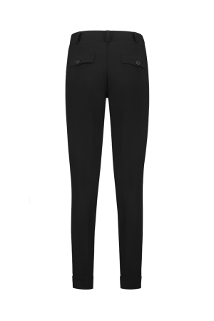 Helena Hart Helena Hart 7519 broek ziggy transfer Broek zwart