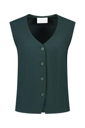 Helena Hart Helena Hart 7541 gilet transfer Gilets green