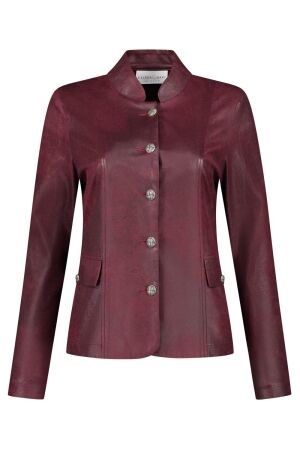 Helena Hart Helena Hart 7532 blazer gigi biker Blazers wine