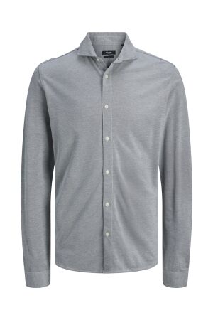 J&J Premium J&J Premium jprblalance pique l/s shirt smu 12269800 Overhemd agave green slim fit