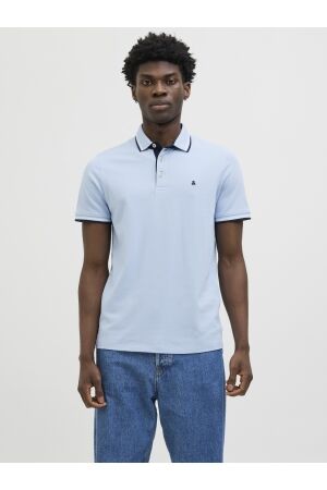 Jack & Jones Jack & Jones jjepaulos polo ss noos 12136668 Poloshirts chambray blue play