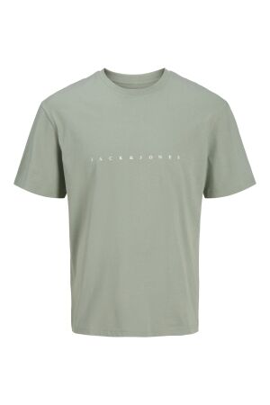 Jack & Jones Jack & Jones jjestar jj tee ss noos 12234746 Print T-shirts iceberg green