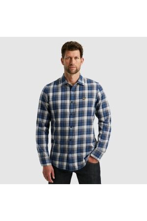 PME Legend PME Legend psi2410200 long sleeve shirt twill yarndyed c Overhemd 5281 - salute
