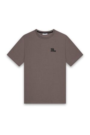 Off the Pitch Off the Pitch otp243002 triple slim fit tee Print T-shirts 503 mud olive