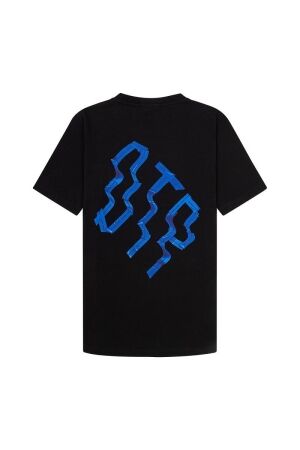 Off the Pitch Off the Pitch otp243002 triple slim fit tee Print T-shirts 998 black